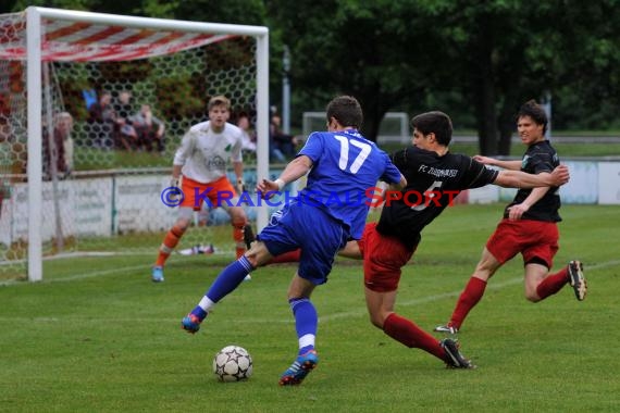 1. FC Bruchsal -  FC Zuzenhausen Verbandsliga Nordbaden 16.06.2013  (© Siegfried)